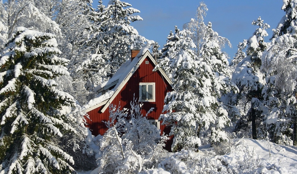 Screenshot №1 pro téma Winter in Sweden 1024x600