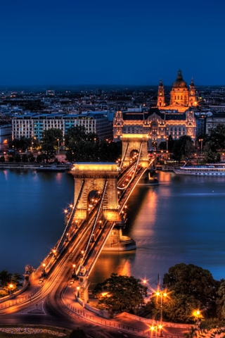 Budapest wallpaper 320x480