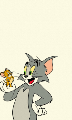 Обои Tom And Jerry 240x400