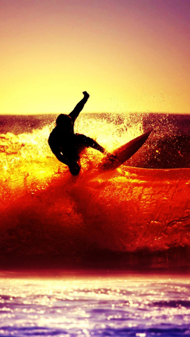 Das Surfing Wallpaper 640x1136