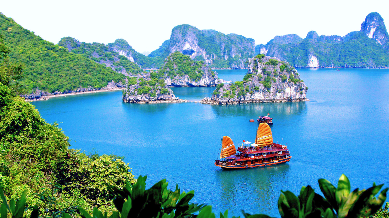 Screenshot №1 pro téma Vietnam Attractions 1600x900
