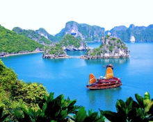 Sfondi Vietnam Attractions 220x176