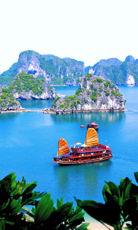 Sfondi Vietnam Attractions 480x800
