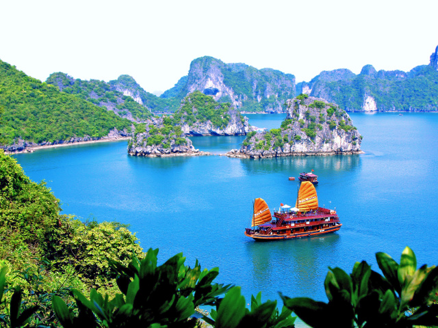 Screenshot №1 pro téma Vietnam Attractions 640x480