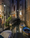 Venice Canal wallpaper 128x160