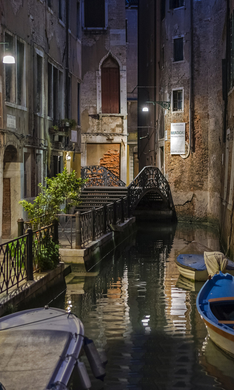 Sfondi Venice Canal 480x800