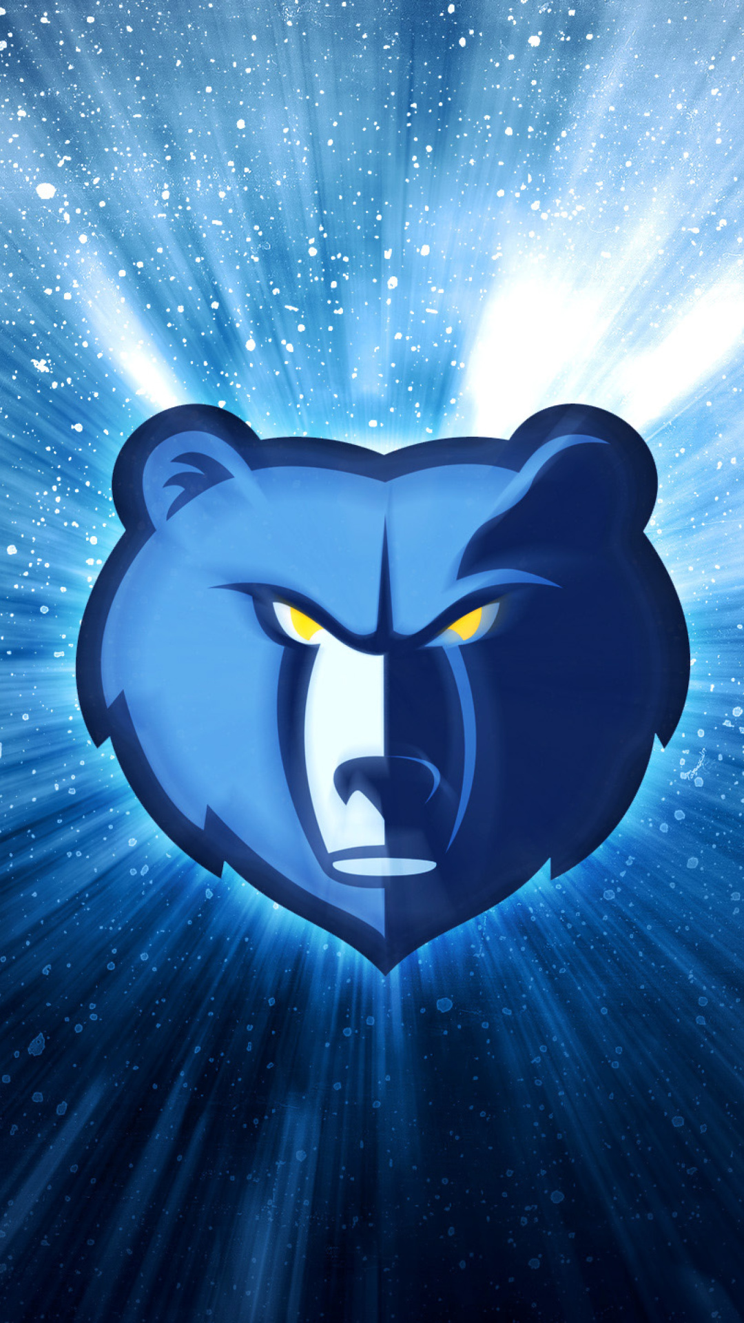 Sfondi Memphis Grizzlies Logo 1080x1920