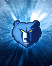 Sfondi Memphis Grizzlies Logo 176x220