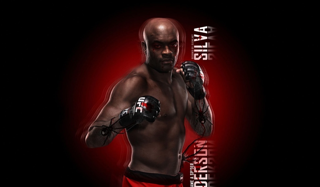 Anderson Silva UFC wallpaper 1024x600