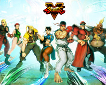 Fondo de pantalla Street Fighter V 2016 220x176