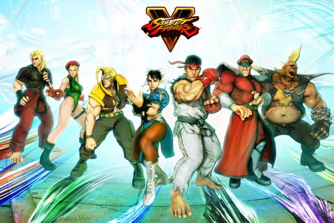 Sfondi Street Fighter V 2016 480x320