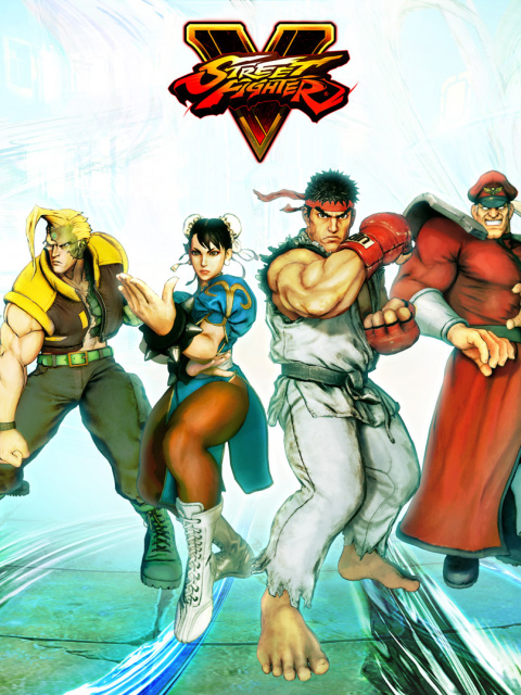 Fondo de pantalla Street Fighter V 2016 480x640