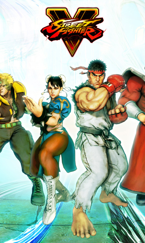 Das Street Fighter V 2016 Wallpaper 480x800