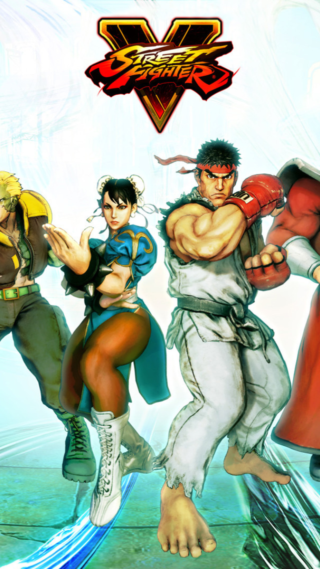 Street Fighter V 2016 wallpaper 640x1136