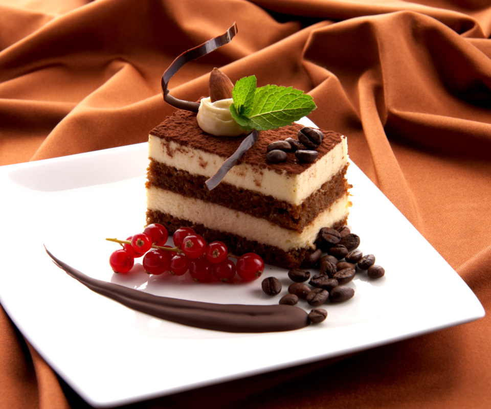 Обои Healthy Sweet Dessert 960x800