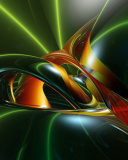 Screenshot №1 pro téma Inspiring Abstract 3D 128x160