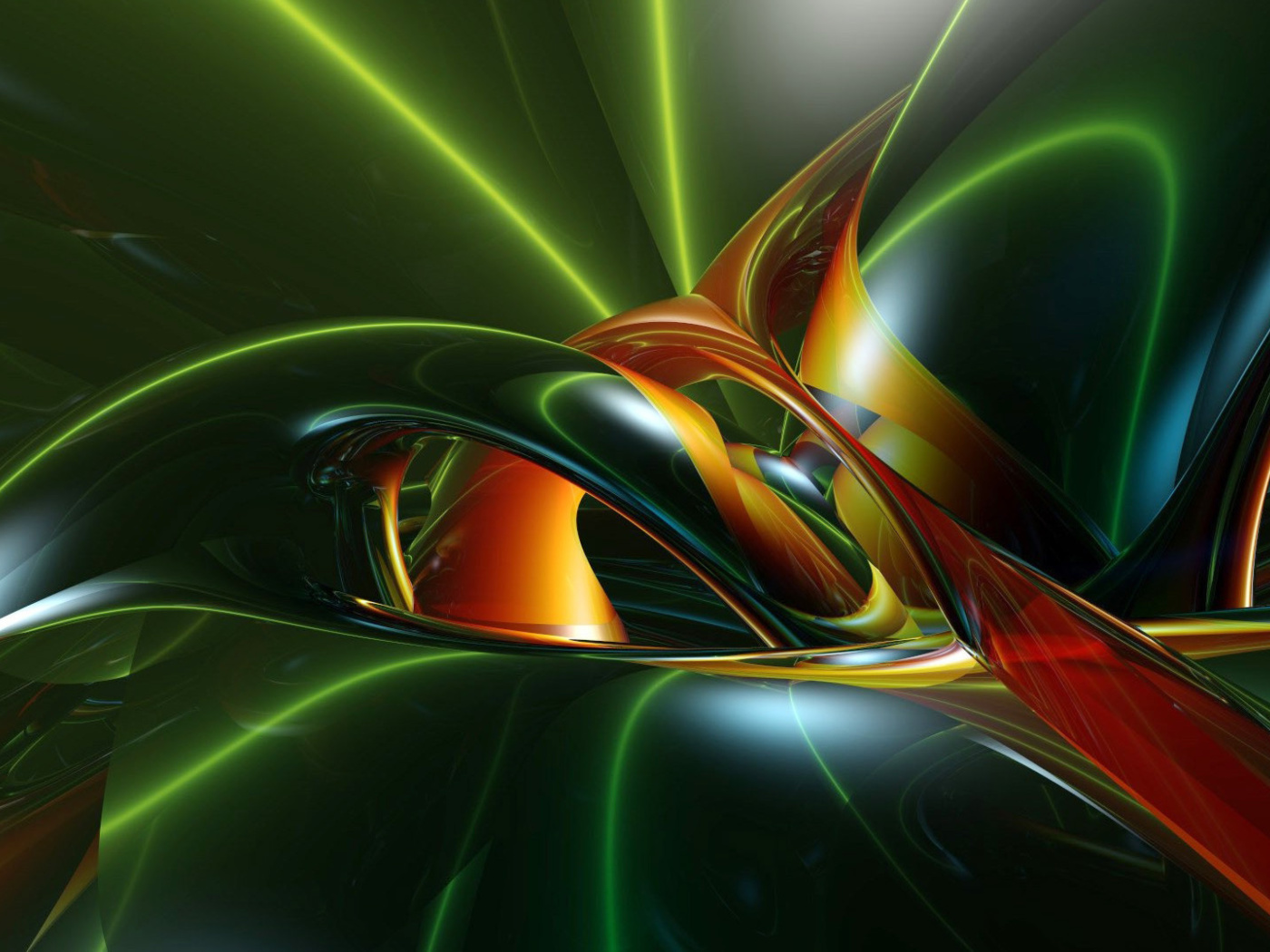 Fondo de pantalla Inspiring Abstract 3D 1400x1050