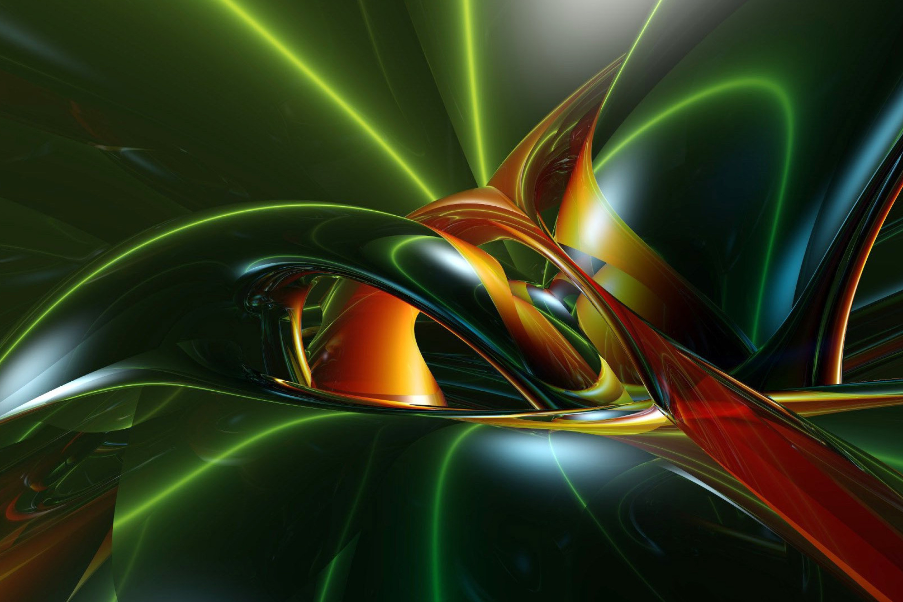 Fondo de pantalla Inspiring Abstract 3D 2880x1920