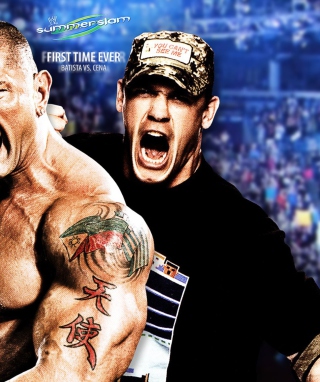 Batista Vs John Cena - Obrázkek zdarma pro Nokia Asha 309