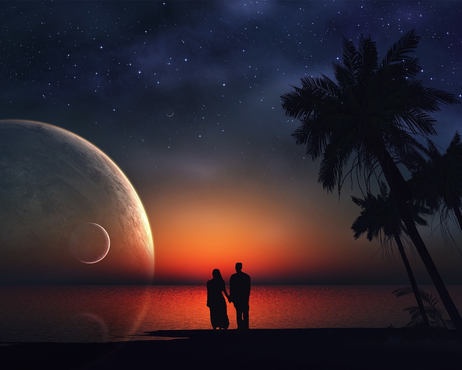 Romantic Night on Sea screenshot #1 1600x1280