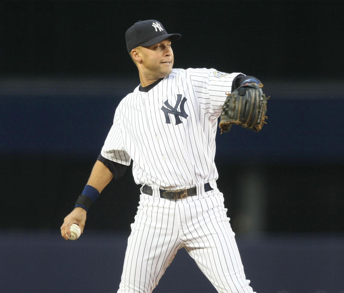 Fondo de pantalla Derek Jete - New York Yankees 1200x1024