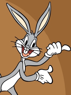 Fondo de pantalla Bugs Bunny 240x320