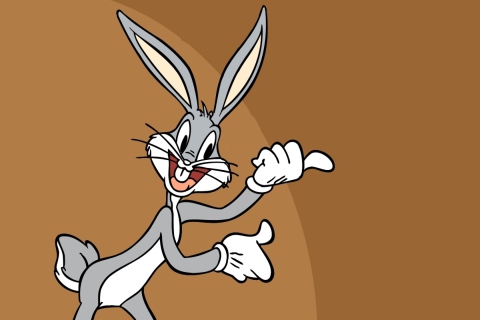 Fondo de pantalla Bugs Bunny 480x320