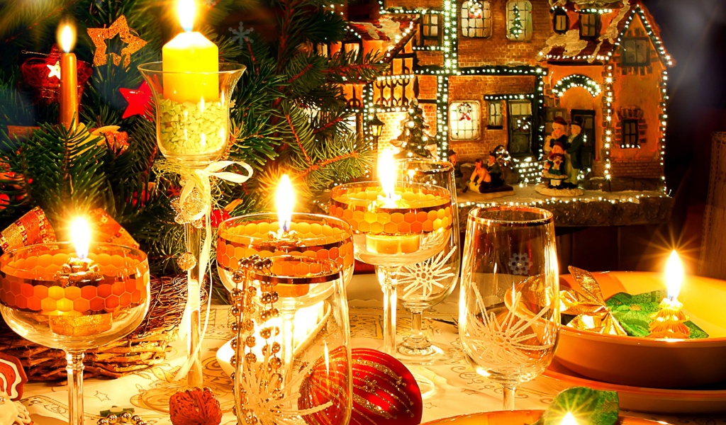 Screenshot №1 pro téma Serving New Years Table 1024x600