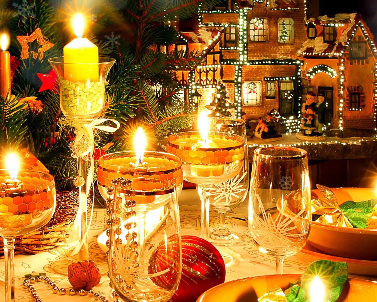 Screenshot №1 pro téma Serving New Years Table 1600x1280