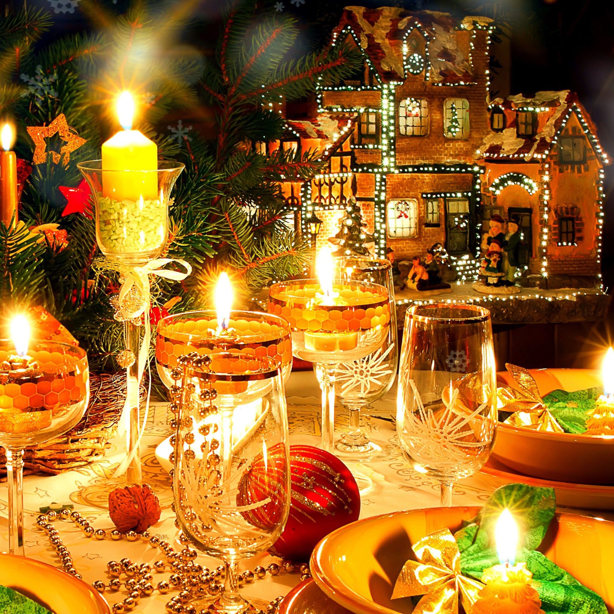 Screenshot №1 pro téma Serving New Years Table 2048x2048