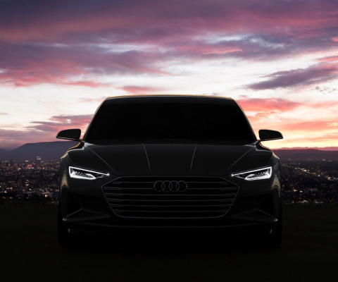 Audi Prologue Concept Car First Drive wallpaper 480x400