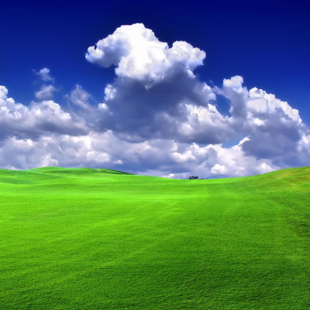 Windows XP Sky wallpaper 1024x1024