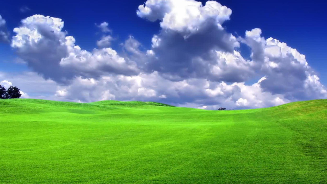 Windows XP Sky wallpaper 1366x768