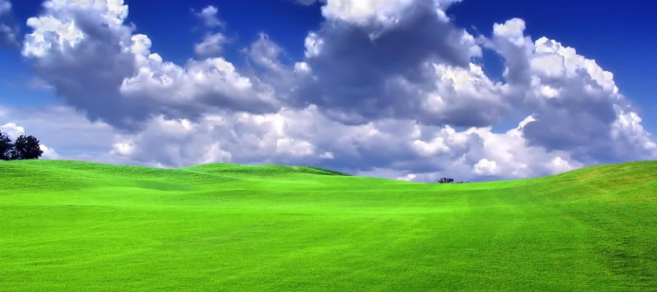 Screenshot №1 pro téma Windows XP Sky 720x320