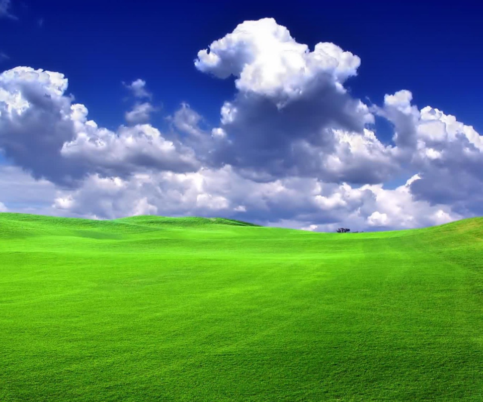 Fondo de pantalla Windows XP Sky 960x800