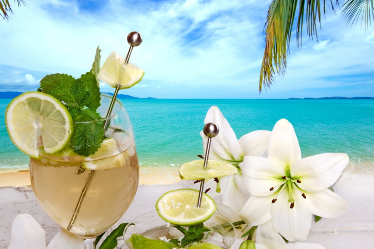 Das Tropical Drink Wallpaper