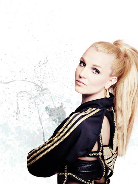 Fondo de pantalla Britney Spears 480x640