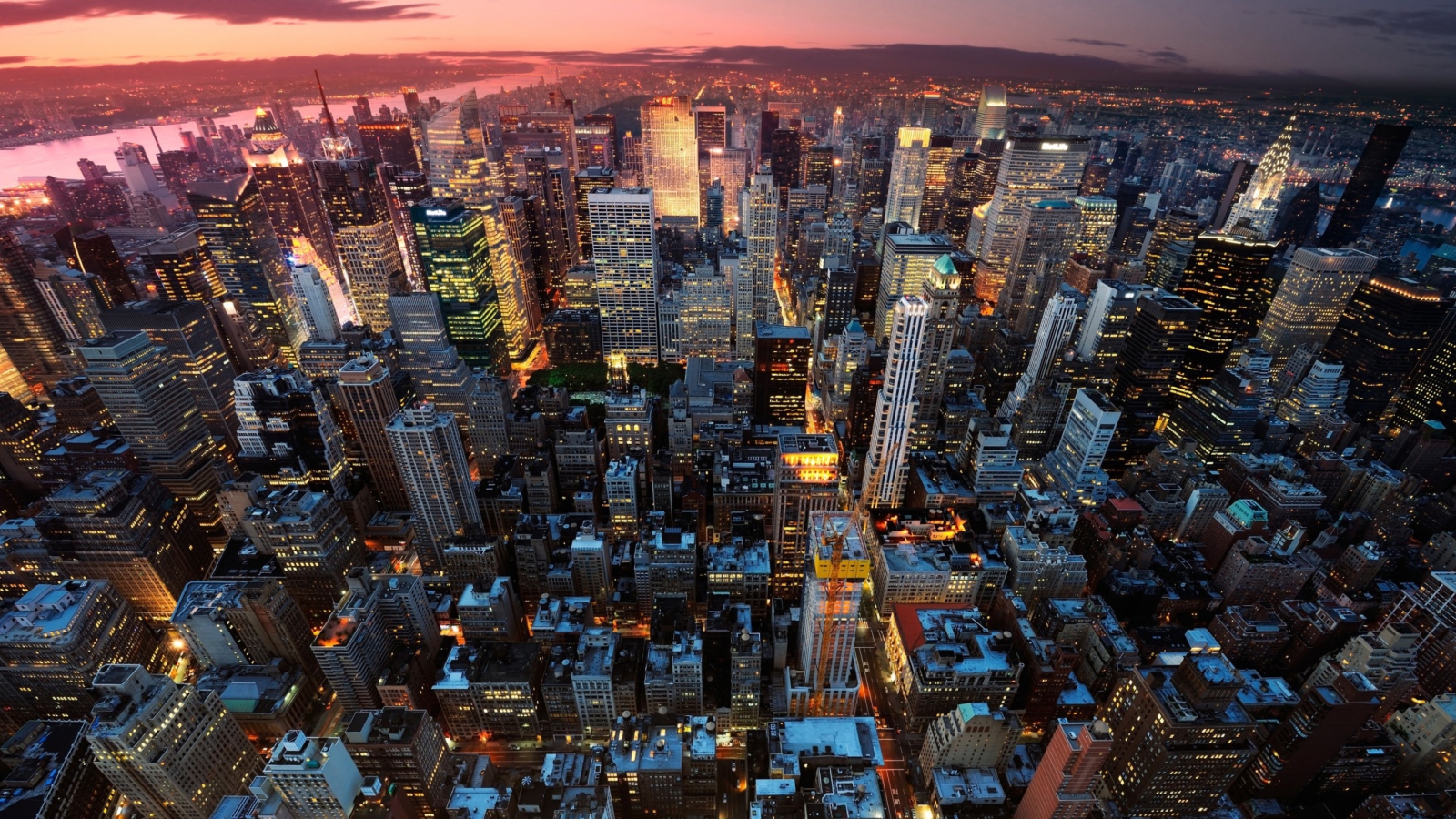 Sfondi Manhattan, NYC 1600x900
