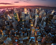 Manhattan, NYC wallpaper 220x176