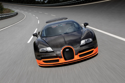 Обои Bugatti Veyron 16-4 480x320