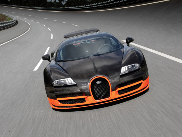 Das Bugatti Veyron 16-4 Wallpaper 640x480