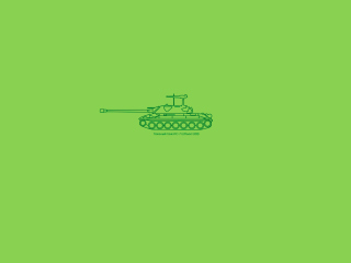 Das Sketch Of Tank Wallpaper 320x240