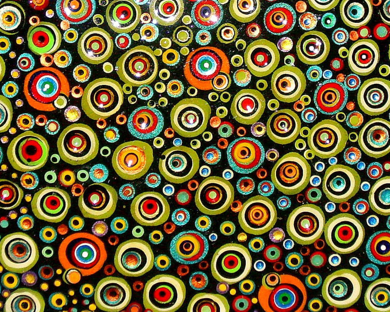 Das Circle Abstract Wallpaper 1600x1280