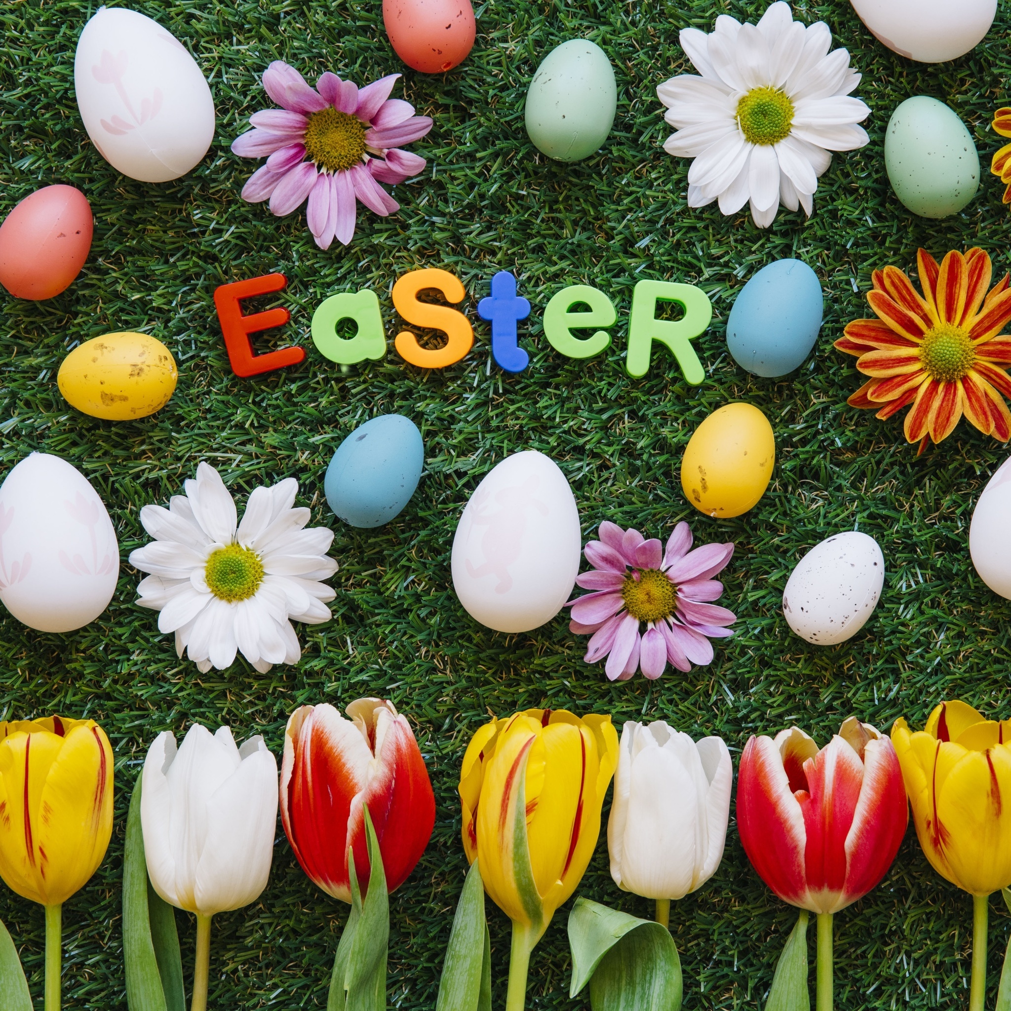 Easter Holiday wallpaper 2048x2048