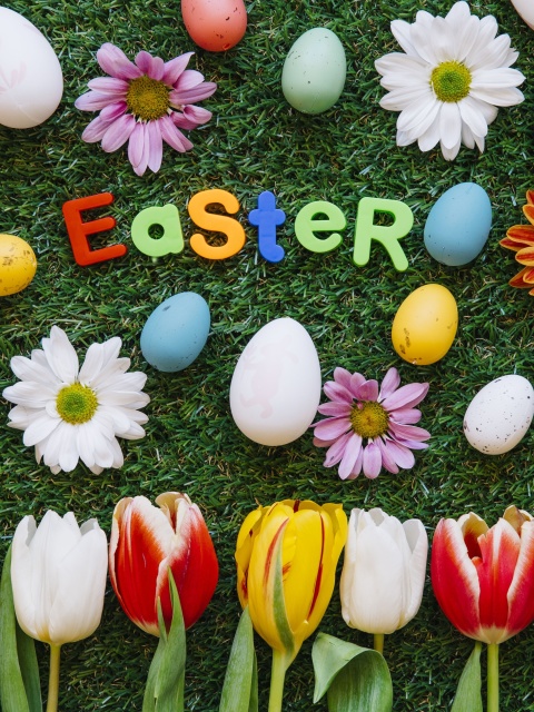 Easter Holiday wallpaper 480x640
