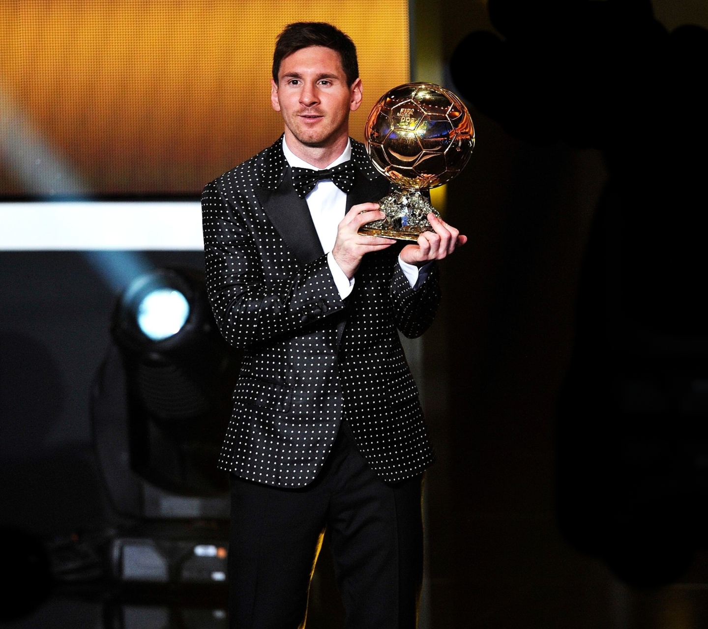 Обои Lionel Messi Football Star 1440x1280