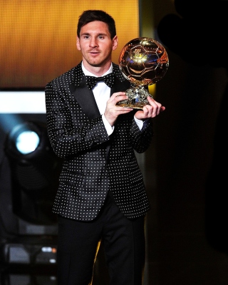 Lionel Messi Football Star - Obrázkek zdarma pro 240x400