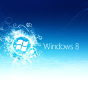 Windows 8 Blue Logo wallpaper 128x128