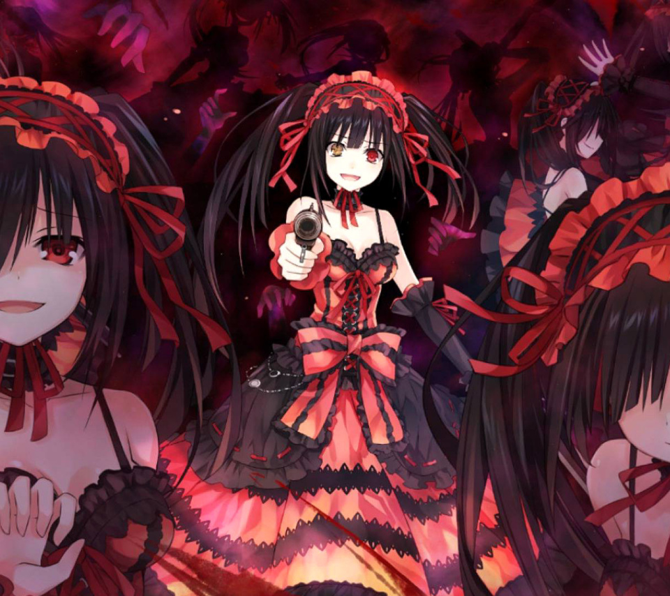 Sfondi Date A Live Kurumi Tokisaki 960x854