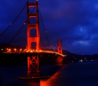 Kostenloses Golden Gate Bridge Wallpaper für 128x128